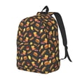thumbnail image 1 of Easygdp Fast Food Mochila de Lona Resistente para Laptop, Compatible con Laptops de 15 a 17 pulgadas, Ideal para Escuela, Trabajo y Viajes-Small, 1 of 5