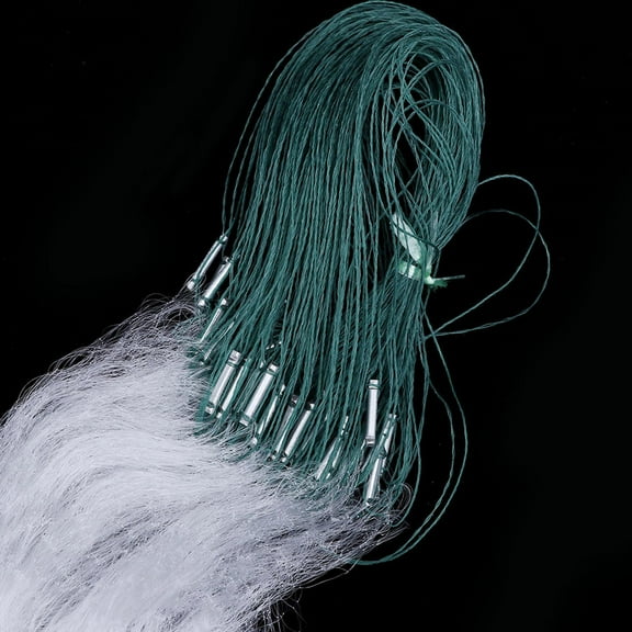 OUNONA Single Layer Fishing Net Monofilament Fishing Gill Network With Float Outdoor Fish Gillnet Trap Fishing (1m x 20m, 3523)