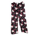 thumbnail image 1 of Sanrio-pantalones de pijama de lana de Coral de Hello Kitty para mujer, Pantalones suaves, pantalones casuales para el hogar, regalo de cumpleaños Kawaii, dibujos animados de Anime, nuevo, 1 of 4