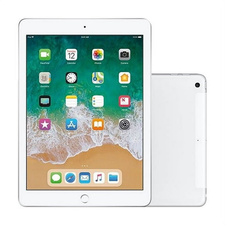 Restored Apple iPad 6th Gen 32GB Wifi + Cellular Unlocked, 9.7in