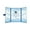 Blue, variant on Tachiuwa Graduation Guest Book Party Decoration Graduation Party Supplies Premium Graduating Gifts Grad Book for High School Black
