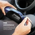 thumbnail image 4 of Shark CH701, Battery, Cyclone PET Handheld Vacuum with PetExtract Hair, 8 inch Crevice Tool, HyperVelocity Suction, Navy Blue/Grey, 4 of 9