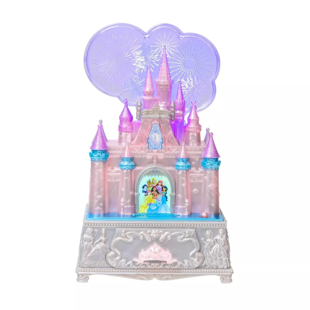 Disney Princess Castle Musical Jewelry Box with Toy Music Play