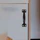 thumbnail image 4 of OHOIOLLA 10Ud Manijas De Puerta De Metal Negro Con Para Puertas Y Gabinetes, 4 of 8