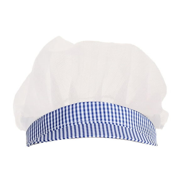 Chef Hats Hair Nets Food Service,Kitchen,Cooking,Work with Brim for Adults Dark