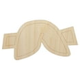 thumbnail image 1 of Fortune Cookie Doodle Wood Shape Unfinished Piece Cutout Craft DIY Projects - 6.25 Inch Size - 1/8 Inch Thick, 1 of 7