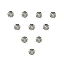10 Pc - 1/2" (0.500) inch Precision 304 Stainless Steel Bearing Ball (Will Never Rust)