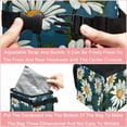 thumbnail image 4 of Daisy Foldable Car Trash Can with Lid, Leak-proof Mini Garbage Bin, Hanging Storage Bag, 4 of 6