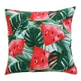 thumbnail image 3 of Outdoor Decor Summer Fun Watermelons Decorative Pillow 16 x 16 in Multi, 3 of 3