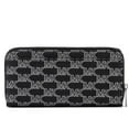thumbnail image 3 of Michael Kors Women's MK Monogram Zip Around Continental Wallet (Black Multi), 3 of 3