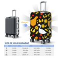 thumbnail image 4 of Gukieu Farm Goose Print Suitcase Protective Cover, Elastic Zipper Buckle Suitcase Protective Cover, Suitable for Travel, Business Trip-Large, 4 of 7