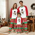 thumbnail image 7 of Uaswgudfs Christmas Family Matching Pajamas Dad’s Set, Snowman Print Long Sleeve Crew Neck Top + Dual Pocket Pants, Festive Holiday Sleepwear for Dad – Walmart Holiday Bestseller, 7 of 7