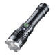 thumbnail image 2 of Linterna LED recargable con zoom | Luz súper brillante de 300 lúmenes | Carga USB | Batería 18650 | IP44 Resistente al agua | 20cm de largo | Uso en exteriores | Linterna de emergencia, 2 of 7
