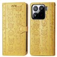 thumbnail image 3 of Funda Cartera FOXDOCK para Xiaomi 15 , Flip PU con Relieve de Gatos y Perros, Tarjetero y Soporte, 3 of 6