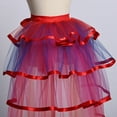 thumbnail image 3 of GRACEART Victorian Steampunk Bustle Skirt 6 Layered Tie-on Belt Tulle Tutu Overskirt, 3 of 6
