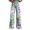 Purple, variant on YUANGUANST Womens Dress Pants Women's Easter Bunny Egg Print Plus Size Wide Leg Pants Business Work Casual Pants