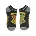 thumbnail image 7 of Harry Potter Adult Socks Hogwarts Houses Varsity Logo Gryffindor Ravenclaw Slytherin Hufflepuff Mix and Match Ankle No-Show Socks 5 Pairs, 7 of 7
