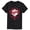 BLACK, variant on A League Of Their Own - There's No Crying In Baseball Red - Men's Short Sleeve Graphic T-Shirt