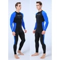 thumbnail image 4 of Staron Men's Super Stretch Wetsuit, Full Body Diving Suit for Swim Surf Snorkeling Water Sports, Neoprene Thermal Protection Suit, 4 of 7