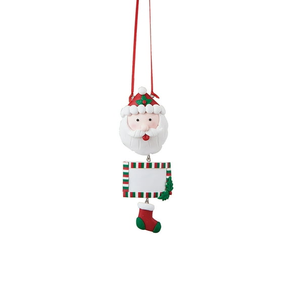 Personalized Santa Christmas Tree Ornament