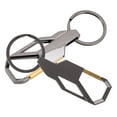 thumbnail image 5 of Key Rings for Car Keys Man 4 Pcs Men's Keychain Pendant Keychains Accessories Zinc Alloy, 5 of 6