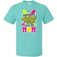 thumbnail image 3 of Inktastic My Favorite Softball Player Calls Me Mom with White T-Shirt, 3 of 5