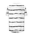 thumbnail image 7 of Wlynlyn Pajama Set for Women 2 Piece Short Sleeve Button down Tops and Elastic Waist Shorts Soft Loungewear Set(White,X-Large), 7 of 7