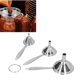 thumbnail image 5 of Mini embudo cómodo de usar embudo de acero inoxidable sin fugas para enlatar salsa de soja para cocinar especias líquidos Octpeak Otros, 5 of 8