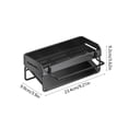 thumbnail image 3 of Kitchen Sponge Holder and Sink Storage Rack | Soap Dispenser and Accessory Organizer | Countertop Draining Basket for Sponges, Brushes, and Cleaning Tools | Plastic Kitchen Caddy, 3 of 6