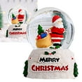 thumbnail image 5 of Large Snowglobes Christmas Santa Claus Snow Globes, Lighted Christmas Decorations for Table, Christmas Decorations Indoor, 5 of 7