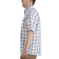 thumbnail image 3 of Realtree Short Sleeve Fishing Guide Shirt, Offshore Plaid Blue (Men's), 3 of 4