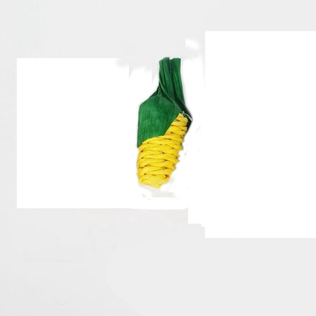 Pet Chew Grass Toys Tooth Cleaning Toys Carrot Shaped Woven Balls Bite Resistant Corn Guinea Pig Hamster Chew Toys Pet Supplies F