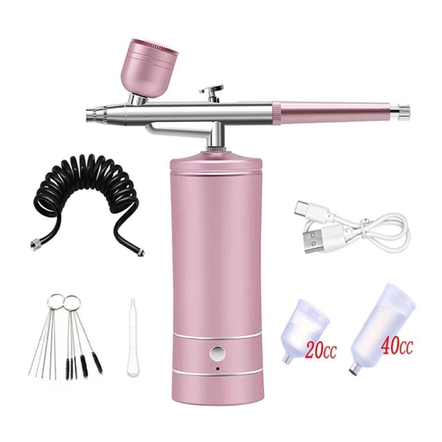 Handheld Nano Hydration Spray Gun, High Pressure Oxygen Atomizer for Facial Essence ,Easy to Use
