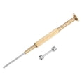 thumbnail image 3 of Uxcell 2 In 1 Watch Screw Tube Rod 16mm Stainless Steel Watch Strap Pins with 2mm Slotted Screwdriver, Silver Tone, 3 of 6