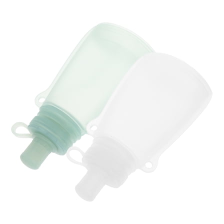 OULII 2Pcs Breastmilk Storage Bags for Freezer and Refrigerator Assorted Color Durable and Easy Use