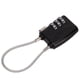 thumbnail image 4 of Candado con cable con contraseña, candado con cable, candado de combinación aprobado por la TSA, candado de seguridad probado profesionalmente, 4 of 9
