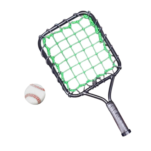 de raqueta de béisbol, raqueta de béisbol y softball, marco de tubo de hierro, entrenador de hierro Verde Zulema Raqueta de práctica de béisbol