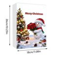thumbnail image 2 of Christmas Tree Decorations Christmas Decor Calendar Snowman Acrylic Tree Countdown Pendant Christmas Countdown Calendar, 2 of 4