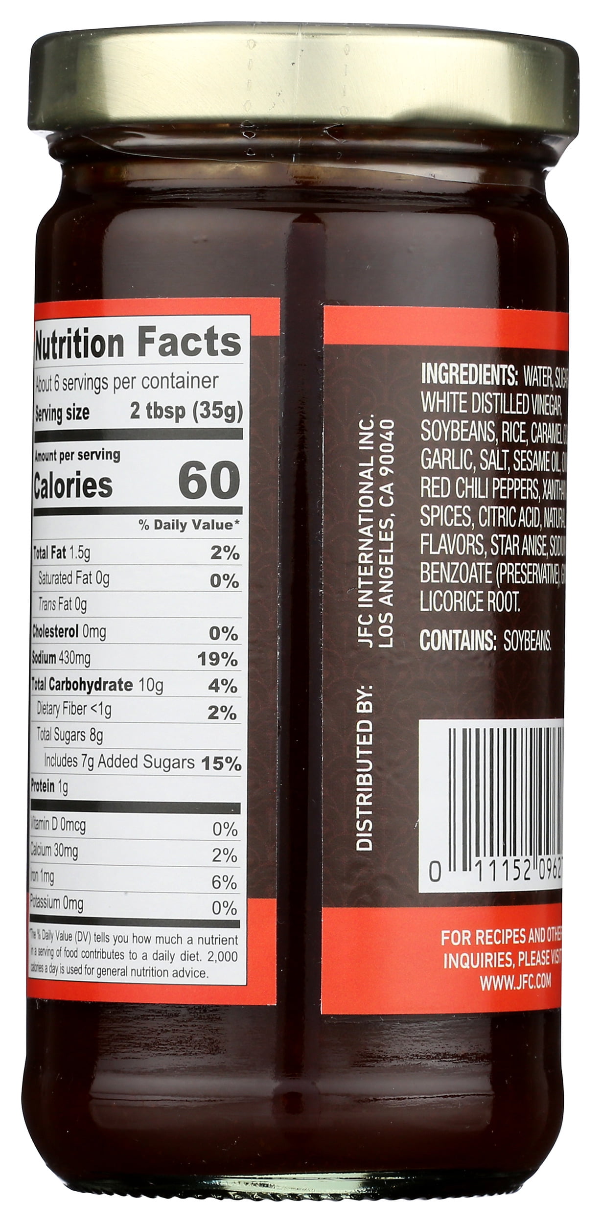 Pack of 6, Dynasty Hoisin Sauce, 7 oz