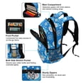 thumbnail image 5 of FORMRS Kids School Backpack Elementary Student Unisex Travel Bookbag with Reflective Stripes, Blue Bears, 5 of 7