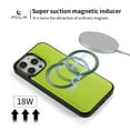 thumbnail image 5 of K-Lion for iPhone 14 Pro Max Wallet Case, Luxury Magnetic RFID Blocking Zipper PU Leather Card Slots Purse Case Shockproof 412 Full Protection Phone Cover with Hand Strap Lanyard,Green, 5 of 7