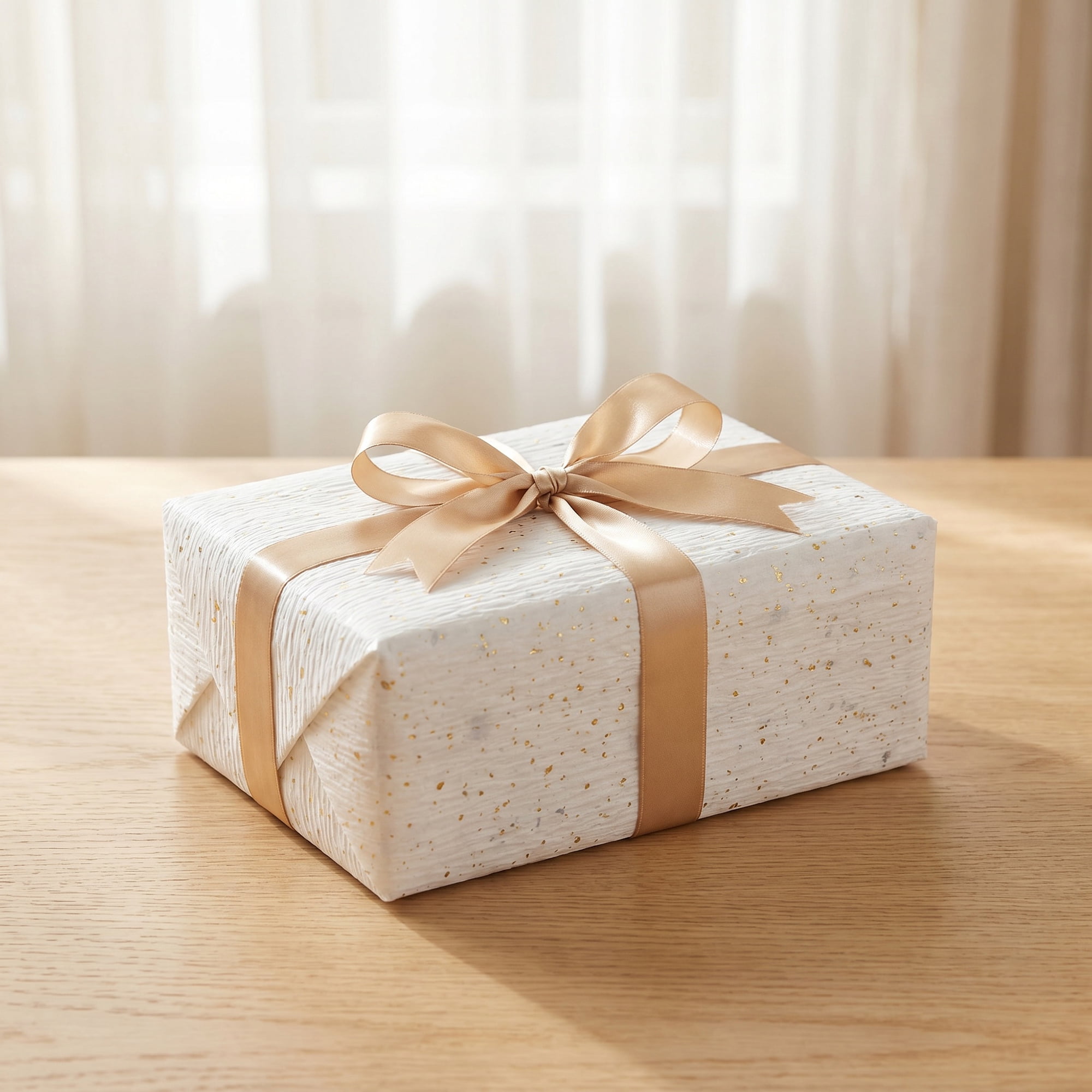 Unique Bargains Accordion Pleated Premium Wrapping Paper for Floral White 23.6"x 22.8"