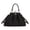 Black, variant on Women Pleated Retro Shoulder Bag Kiss-Lock Underarm Purse Large Capacity Crossbody Bag Solid Color for Travel Shopping Work Daily Use (Blue)