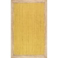 thumbnail image 2 of Aizza Trends Hand Made Hand Braided Natural Jute Floor Area Rug / Floor Carpet Rug / Natural Jute Rug, 2 of 5