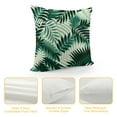 thumbnail image 4 of GOSMITH  Plant Pillow Sham, Watercolor Tropical Palm Leaves Colorful Illustration Natural Feelings, Decorative Printed Pillowcase,Lime Green, 4 of 5