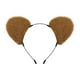thumbnail image 5 of Diadema con orejas de oso esponjosas, diadema de animal para cosplay, para fiestas, bailes de graduación y Halloween Marrón, 5 of 8