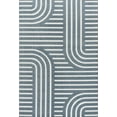 thumbnail image 3 of JONATHAN Y SCANDINAVIAN 8 x 10 Area Rug, Anders Arch Stripe Two-Tone - Navy/Cream, SCN107A-8, 3 of 10