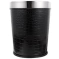 thumbnail image 3 of Miangastore Household Waste Bucket Multi-use Trash Can Lidless Trash Bin Retro Garbage Can Kitchen Trash Bucket, 3 of 9