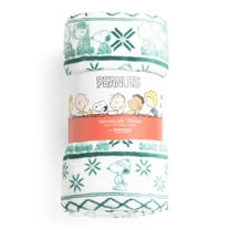 PEANUTS Cozy Fairisle Throw