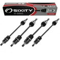 thumbnail image 2 of 4 pc Sixity XT Front Rear Left Right Axles compatible with Honda MUV700 Big Red 2009-2013, 2 of 3